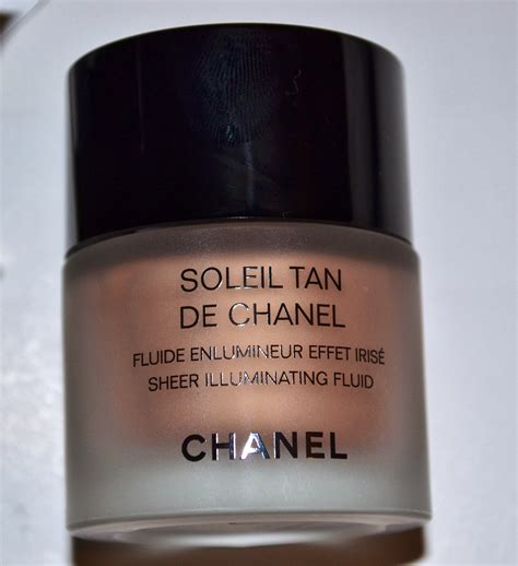 soleil tan de chanel sheer illuminating fluid how to use